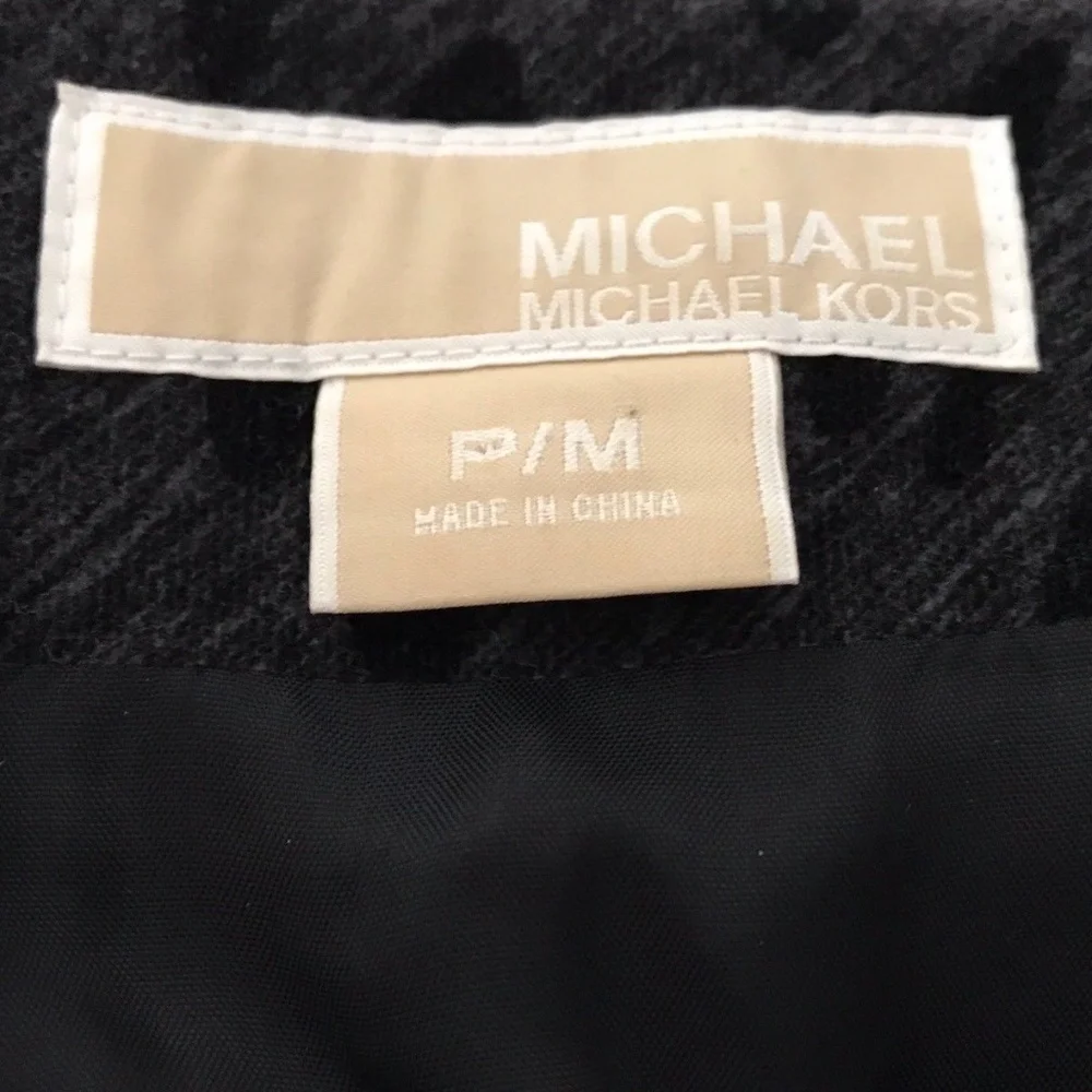 Michael Kors | Crop Suede Lined Jacket  Black